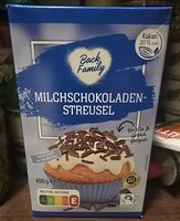 Milchschokoladen-Streusel