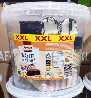 Waffelmix-Eimer