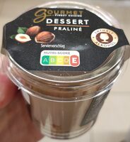 Dessert im Gläschen - Praliné