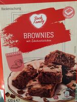 Backmischung-Brownie
