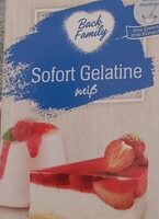 Sofort Gelatine weiß