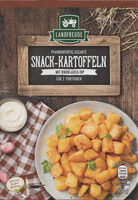 Snack-Kartoffeln mit Knoblauch-Dip