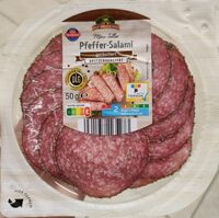 Mini-Teller -m22s Pfeffer-Salami, geräuchert