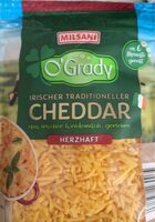 Irischer traditioneller Cheddar - gerieben