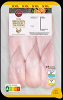 TK-EIGEN MEINE METZGEREI  Hähnchenbrustfilet-Teilstücke XXL Frisch zum Braten oder für den Grill Aus der Kühlung 5.99€ 600-g / 1000g 9.98€ / 1500 g 12.99 €