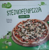 Bio-Steinofenpizza - Spinat-Feta