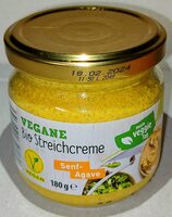 Vegane Bio-Streichcreme - Senf-Agave