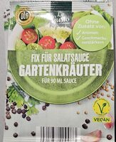 Fix Salatsauce Gartenkräuter
