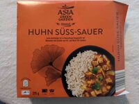 ALDI ASIA GREEN GARDEN Huhn Fertiggericht Huhn Süss-Sauer 2.29€ 375g Schale 1kg 6.11€