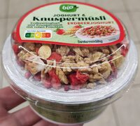 Bio-Joghurt & Knuspermüsli Erdbeer mit roten Früchten