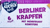 Berliner / Krapfen mit Mehrfruchtkonfitüre