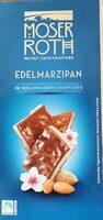 Edelmarzipan in vollmilchschokolade