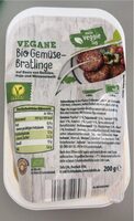 Vegane Bio Gemüse-Bratlinge