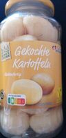 Gekochte Kartoffeln in Scheiben