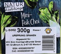 Mini-Pak Choi