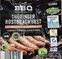 Thüringer Rostbratwurst, herzhaft-mittelfein