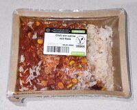 Chili sin Carne mit Reis