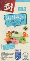 Salat-Menü Pasta-Salat mit Thunfisch