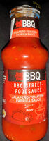 BBQ Streetfoodsauce - Jalapeño-Tomaten-Paprika Sauce