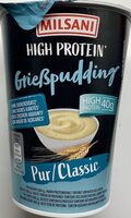 Grießpudding High-Protein - Pur/Classic