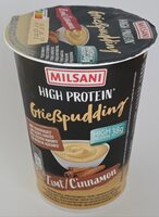 High-Protein-Grießpudding Zimt