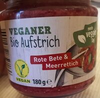 Veganer Bio Aufstrich Rote Beete &Meerrettich