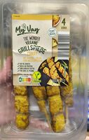 Vegane Grillspieße Curry