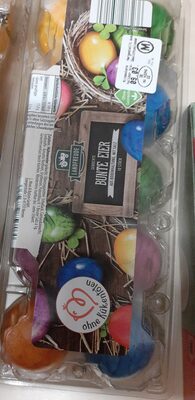 10 gekochte Bunte Eier 4061458283236