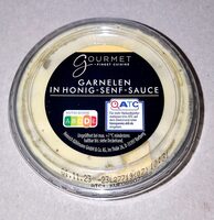 Garnelen in Honig-Senf-Sauce