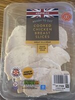 Cooked Chicken Breast Slices