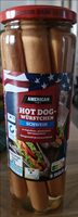 Hotdog-Würstchen Schwein