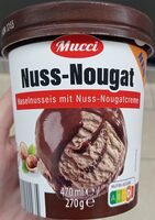 Nuss-Nougat-Eis