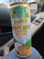 Sparkling Coconut Water & Pineapple