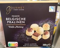 Feinste Belgische Pralinen - Weiße Mischung