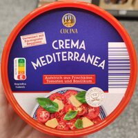 Crema Mediterranean Frischkäse Tomaten Basilikum