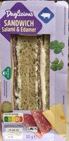 Sandwich - Salami & Edamer