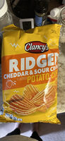 Ridged Cheddar & Sour Cream Flavored Potato Chips