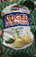 Ridged Potato Chips Jalapeño Ranch Flavored