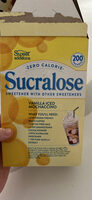 Sucralose Sweetener With Other Sweeteners
