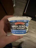 Super Zero Blended Nonfat Greek Yogurt