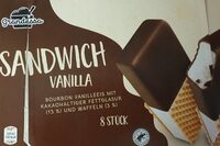 Glace sandwich vanille