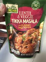 Lentil & Veggie Tikka Masala with Pumpkin & Sweet Peppers