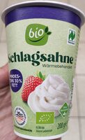 Bio-Schlagsahne 30 % Fett