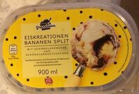 Glace bananana split