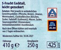 5-Fruchtcocktail