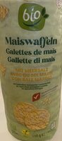 Bio Maiswaffeln mit Meersalz