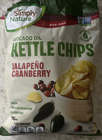 Kettle Chips Jalapeño Cranberry