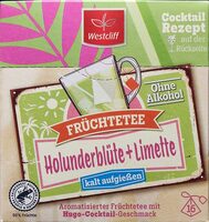 Holunderblüte + Limette - Kaltaufguss-Früchtetee