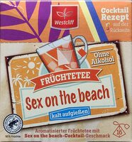 Sex on the Beach - Kaltaufguss-Früchtetee