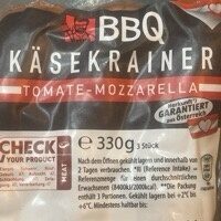 Käsekrainer Tomate-Mozzarella